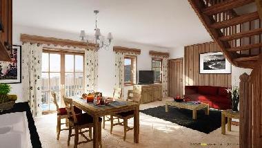 Châtel - Résidence le Grand Lodge - Apartment - 4 people - 2 rooms - 1 bedroom - Photo N°1