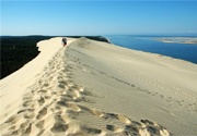 La Dune du Pyla in 5 km Entfernung