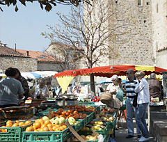 The markets of Argelès-sur-Mer