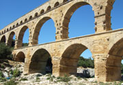 Der Pont du Gard - 14 km entfernt