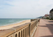 The seaside resort of Cabourg