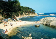 Coves and beaches of Calella
