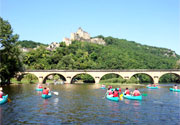 Kanoën op de Dordogne