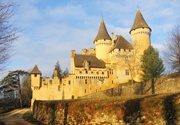 De kastelen van de Périgord in de omgeving