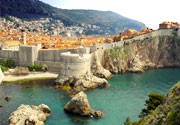 The ramparts of Dubrovnik