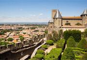 De stad Carcassonne - 33 km