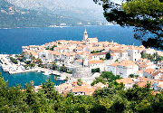 Die Stadt Kor&#269;ula