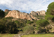 The Rocher de Roquebrunes Rock on Argens