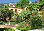 Exotische botanische tuin van Val Rahmeh
