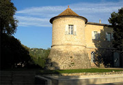 The castle of Mouans-Sartoux
