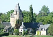 Das Schloss von La Chapoulie