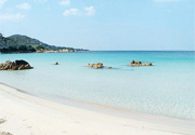 The beaches of Porticcio