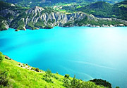 Il lago di Serre Ponçon - 30 km