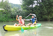 Canoa o kayak por el río Lot