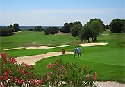 Der 18-Loch-Golfplatz in Saumane