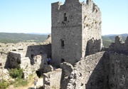 The castle of Fressac - 8 km
