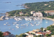 De jachthaven van Porto Pollo - 5 km