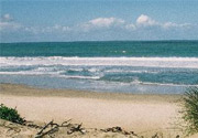 Het strand van Soulac