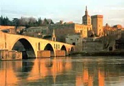 On the Pont d'Avignon... 15 min away