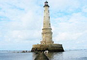The Cordouan lighthouse 30 km away