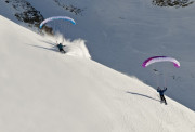 paragliding and speed riding