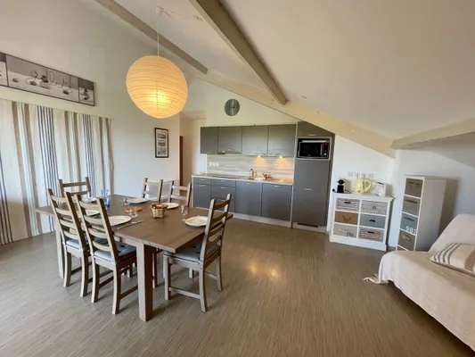 Magnifique Appartement avec 2 chambres face à l'océan (017) - Aquitaine - Biscarrosse-Plage - 702€/sem
