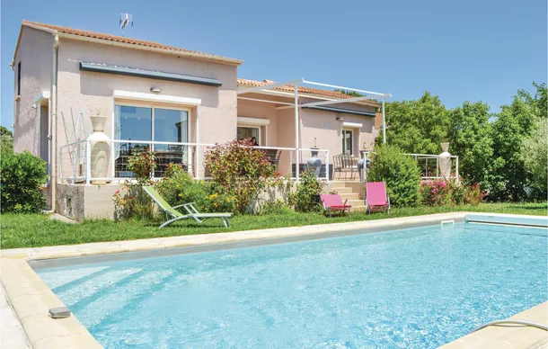 Location avec piscine privée - Corse - Santa-Maria-Poggio - 2040€/sem