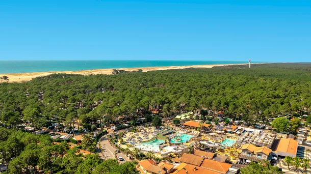 Camping Le Vieux Port Resort & Spa - Mobil-home Cosy 2 chambres 4/6pers - Aquitaine - Messanges - 399€/sem