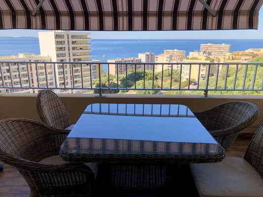 Appartement pour 2 pers. avec vue sur la mer et terrasse à Ajaccio - Corse - Ajaccio - 808€/sem