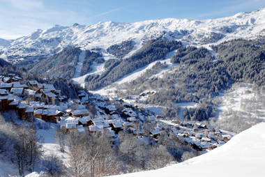 Vente privée Résidence Les Chalets de Méribel – Vue sur la station de Méribel