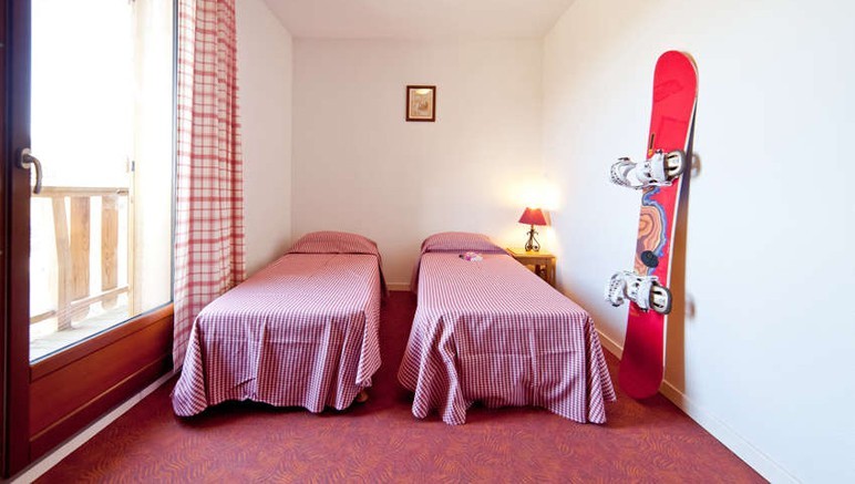 Vente privée Résidence 3* Les Flocons du Soleil – Chambre avec lits simples