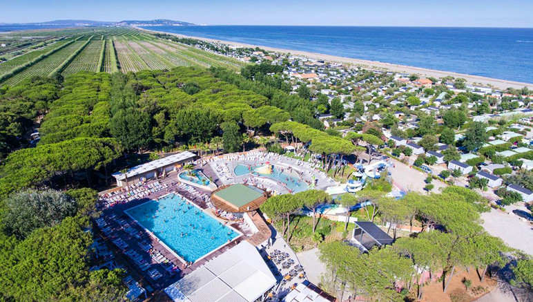 Vente privée Camping 4* Le Castellas – Profitez de l'accès direct à la plage