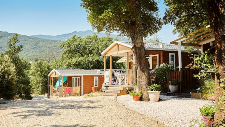 Vente privée Camping 4* Les Albères – Vous séjournerez dans un mobil-home tout confort