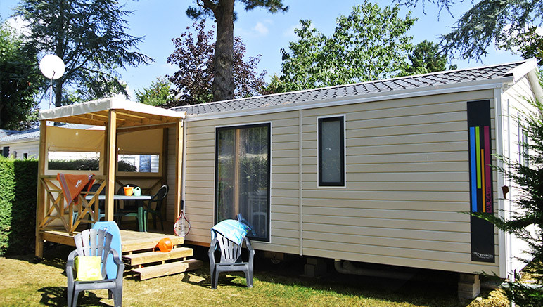 Vente privée Camping 5* Le Trianon – Vous séjournerez en mobil-home spacieux