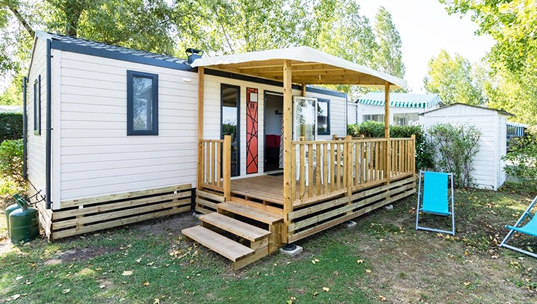 Vente privée Camping 4* Bois Soleil – Vous séjournerez dans un mobil-home tout confort