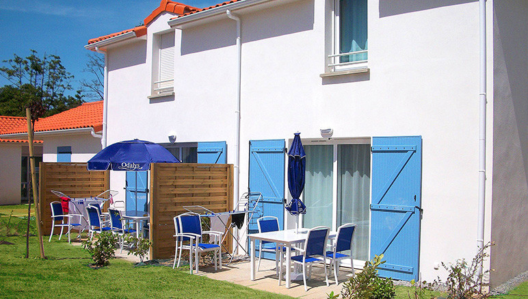 Vente privée Résidence Le Domaine de L'Océan – Vous séjournerez en maison avec petite terrasse