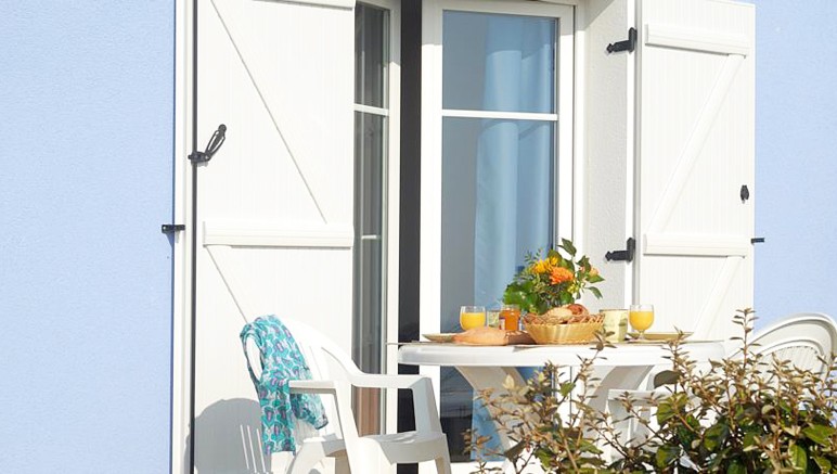 Vente privée Résidence 3* Les Terrasses de Pentrez – Terrasse ou balcon dans les logements