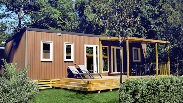Vente privée Camping 4* La Pinède – Votre mobil-home tout confort, avec terrasse