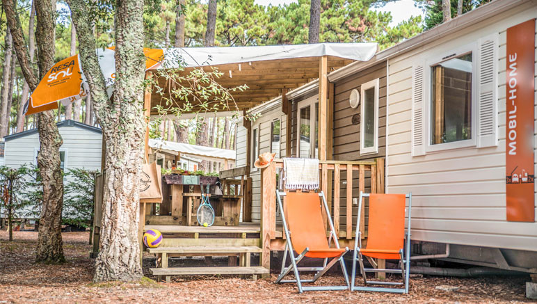 Vente privée Camping 5* Le Vieux Port Resort & Spa – Les mobil-homes du camping