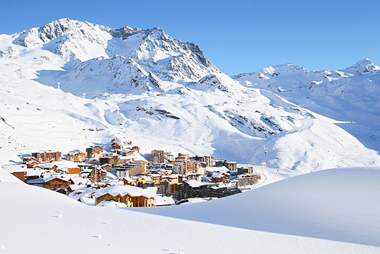 Vente privée Résidence Le Valset – Vue sur la station de Val Thorens