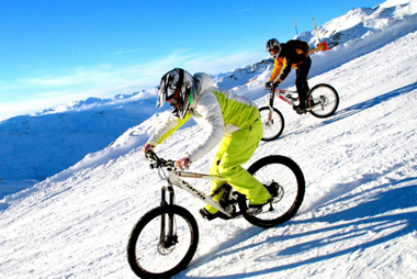 Vente privée Résidence Le Valset – VTT sur neige à Val Thorens