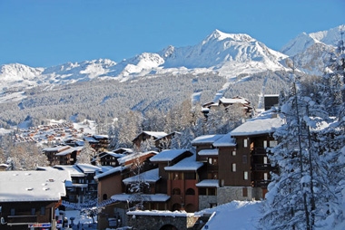 Vente privée Résidence Le Chalet d'Anaïte – Vue sur la station de Montchavin