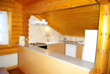 Vente privée Résidence Les Chalets de La Tania – Coin cuisine équipé