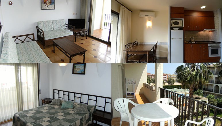 Vente privée Appartements sur la Costa Brava – Vous séjournerez dans un des logement équipé 5 ou 6 personnes (photos variant selon logement)
