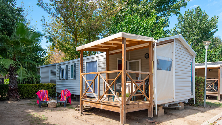 Vente privée Camping Club 5* Le Trianon – Vous séjournerez en mobil-home tout confort