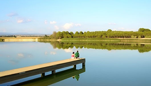 Vente privée : Aragon : camping au bord d'un lagon