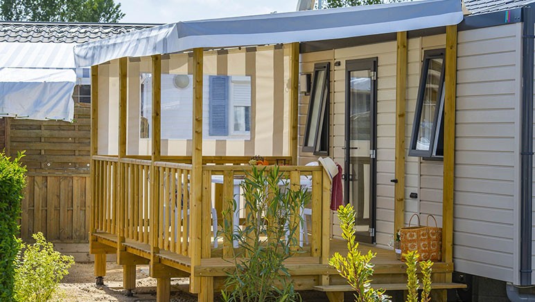 Vente privée Camping 4* Les Rouillères – Vous séjournez dans un mobil-home tout confort