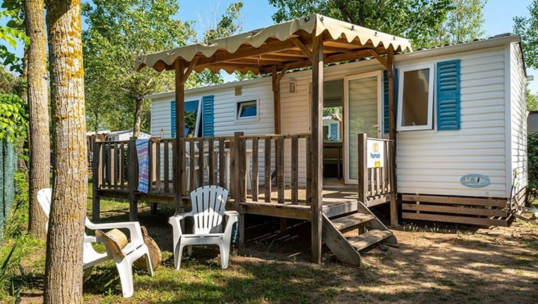 Vente privée Camping 3* L'Orangeraie – Vous séjournez dans un mobil-home tout confort