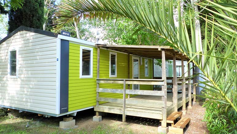 Vente privée Camping 4* Les Salisses – Votre mobil-home avec terrasse
