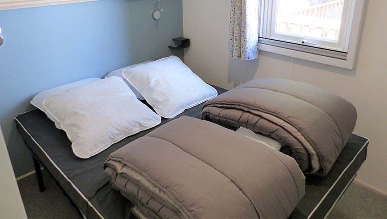 Vente privée Camping 4* Les Salisses – Chambre avec lit double